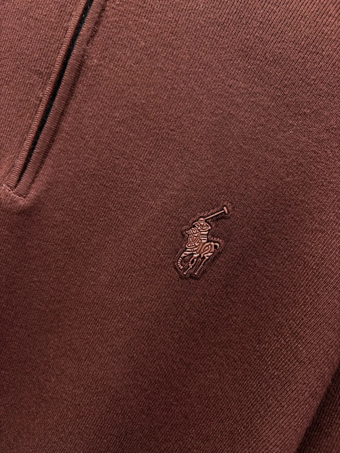 🅿️320 POLO Ralph Lauren new zipper sweater, original fabric, official same style, made of customized natural medium-thick imported wool yarn, very comfortable and smooth to the touch, very wide and stylish, produced by a first-line brand factory, woven by imported machines, very soft and skin-friendly to wear, and will not deform after long-term wear. The latest autumn and winter style, fashionable and individual, super versatile and good-looking, very suitable for both men and women, a must-have color for everyone. Color: black, gray, caramel color Size: L-4XL